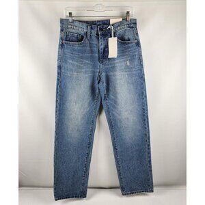 mnml Jeans Mens 31x32 Straight Everyday Denim Blue Slight Distress NWT